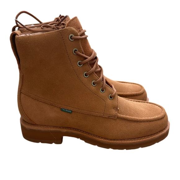 Tecovas The Rugged Moc Roughout Natural Lace Up Boots Size 9.5 D New main image 7
